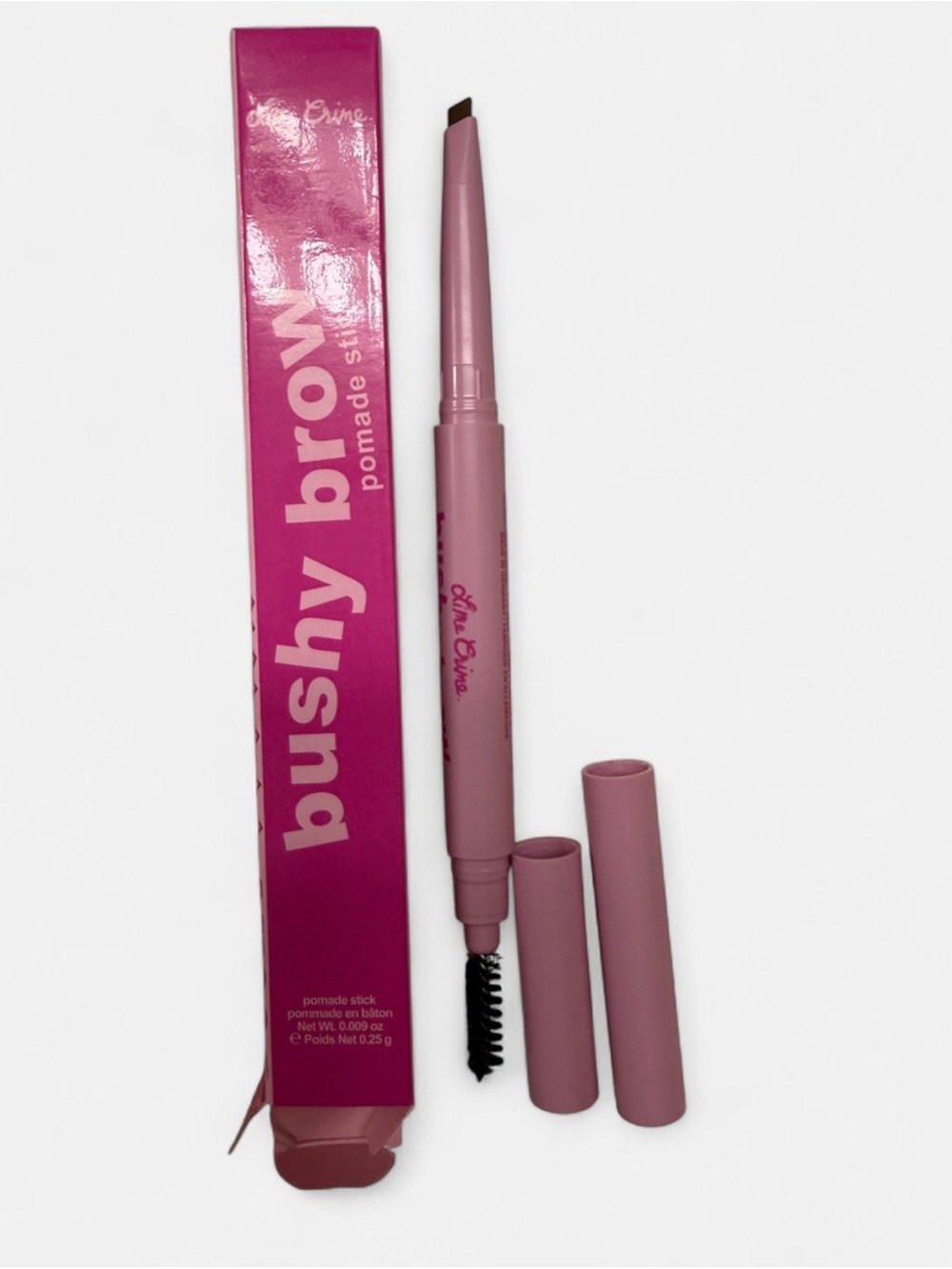 Lime Crime Bushy Brow Pomade Stick Chocolate Brown